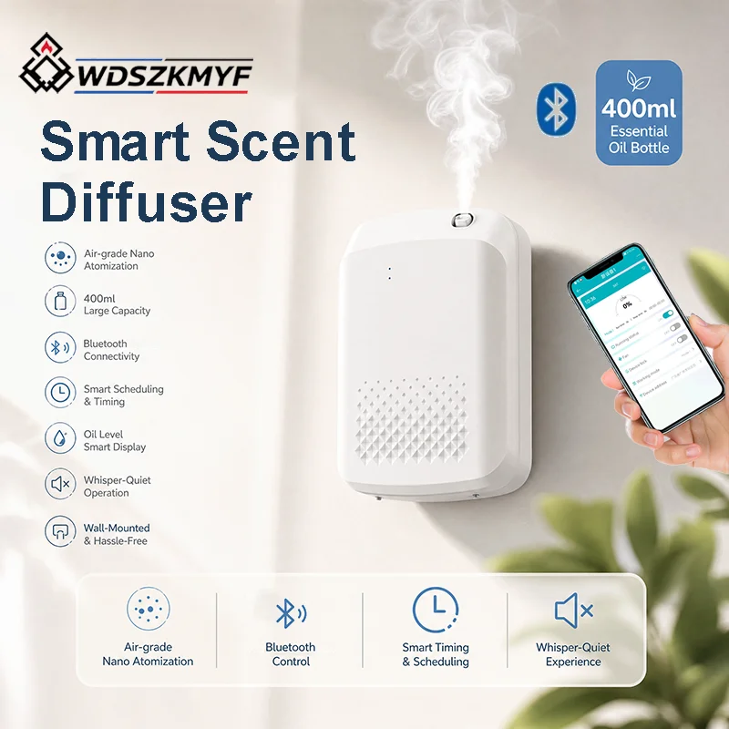 Home Fragrance Diffuser Electric - جهاز نشر العطور الكهربائي المثبت على
