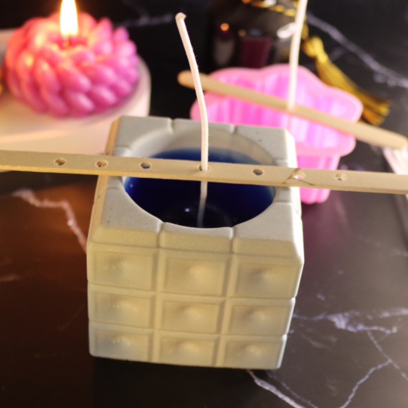 Wooden Wick Candle - 20 قطعة أصحاب شمعة الفتيل الخشبية