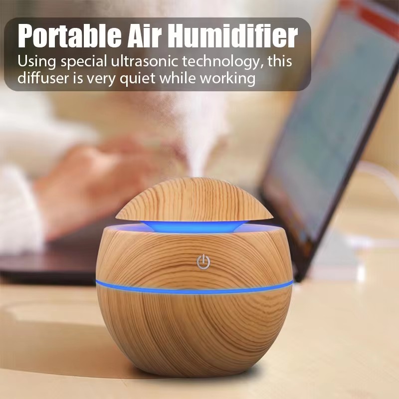 Home Fragrance Diffuser Electric - USB بالموجات فوق الصوتية بخاخ ضباب