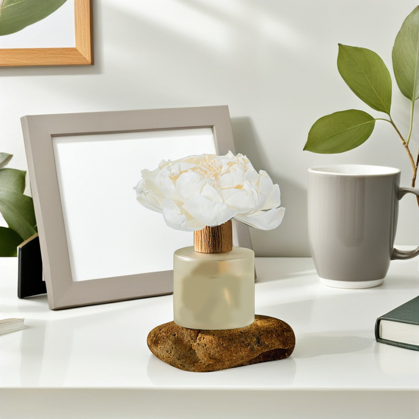 موزع عطر برائحة زهرة الفاونيا  - مراجعة Home Fragrance Diffuser Oil وسعره