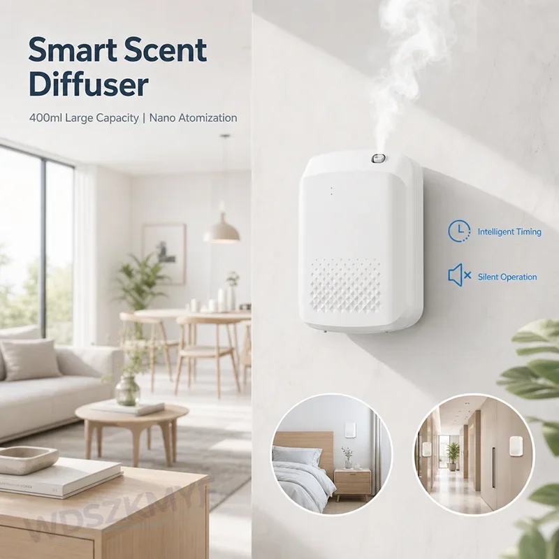 جهاز عطر كهربائي جديد مثبت على - مراجعة Home Fragrance Diffuser Electric وسعره