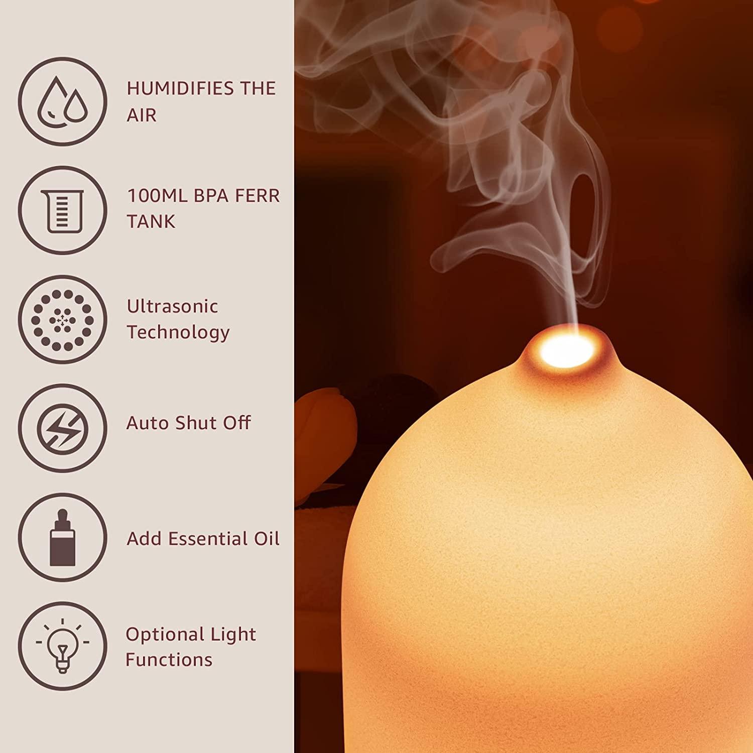 100 مللي موزع الزيوت العطرية ا - مراجعة Home Fragrance Diffuser Oil وسعره