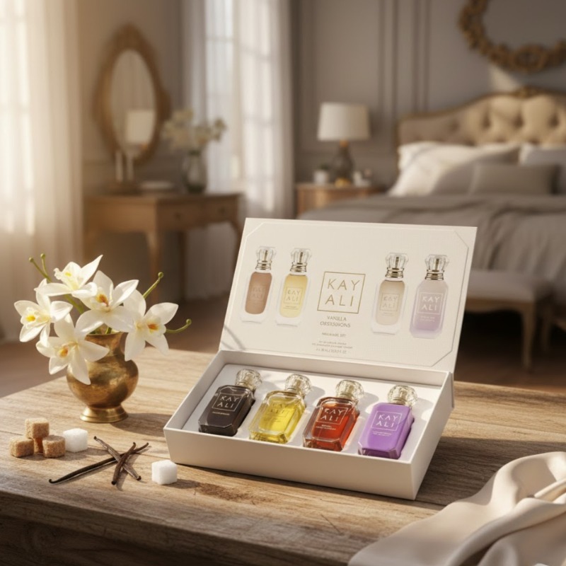 مجموعة عطور كايالي للجنسين 4*1 - مراجعة Home Fragrance Vanilla Musk وسعره