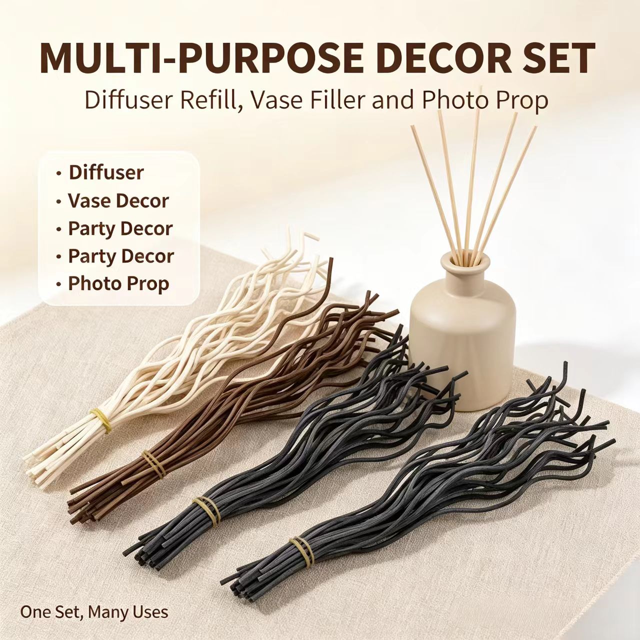 20 قطعة أعواد ناشرة للعطر طويل - مراجعة Home Fragrance Reed Diffuser Refill وسعره