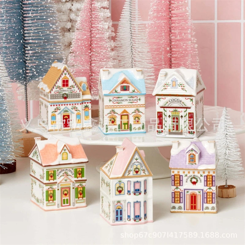 عطلة قرية التوابل البيت مجموعة - مراجعة Home Fragrance Gingerbread وسعره