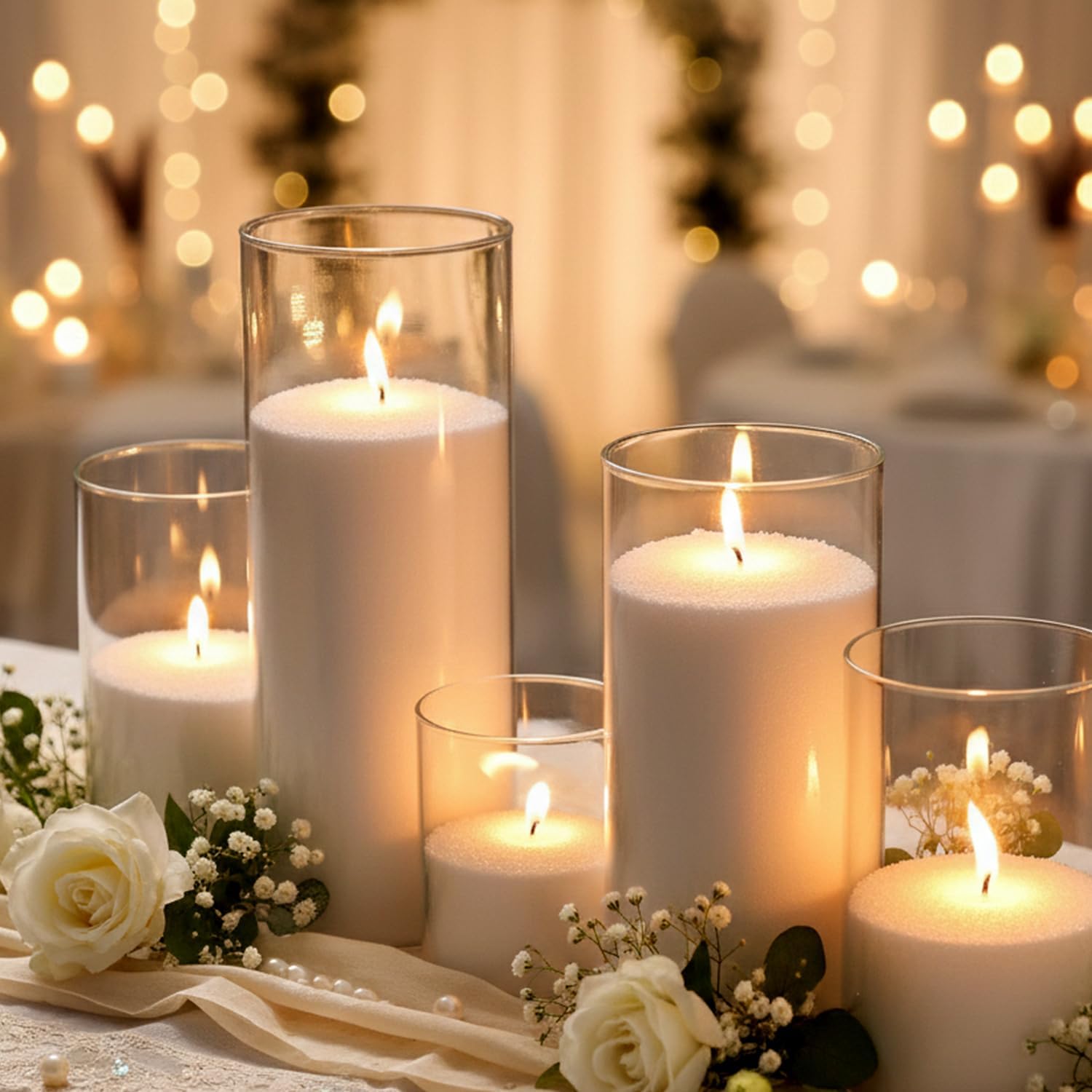 رمل الشمع للشموع - شمع لؤلؤي أ - مراجعة Wooden Wick Candle وسعره
