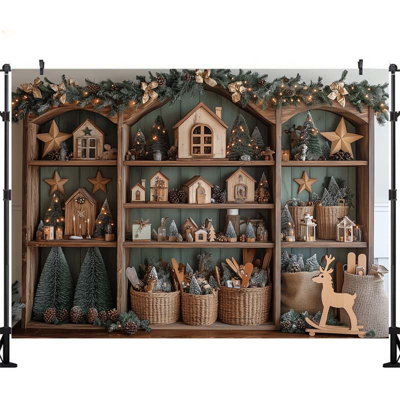خلفية تصوير خضراء لعيد الميلاد - مراجعة Home Fragrance Gingerbread وسعره