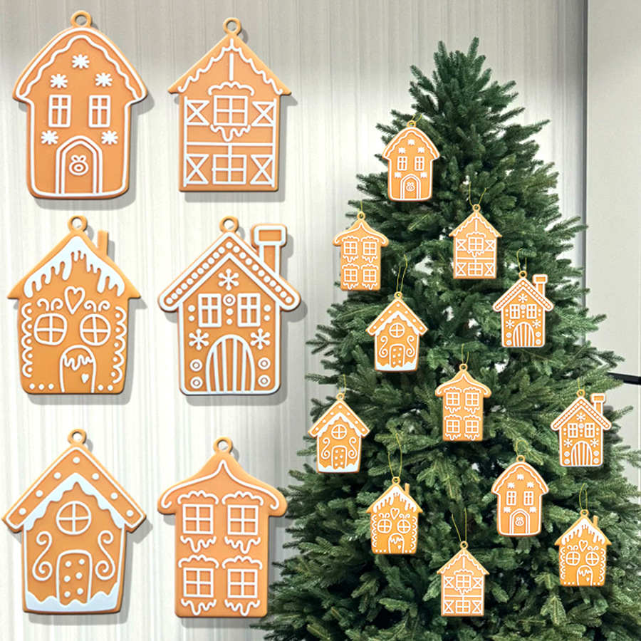 12 قطعة من زينة عيد الميلاد عل - مراجعة Home Fragrance Gingerbread وسعره