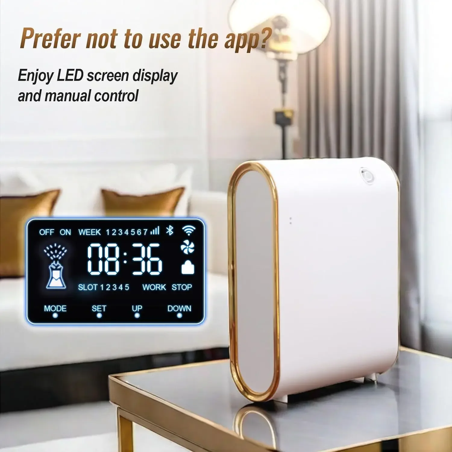 ناشر رائحة الغرفة بدون ماء آلة - مراجعة Home Fragrance Diffuser Electric وسعره