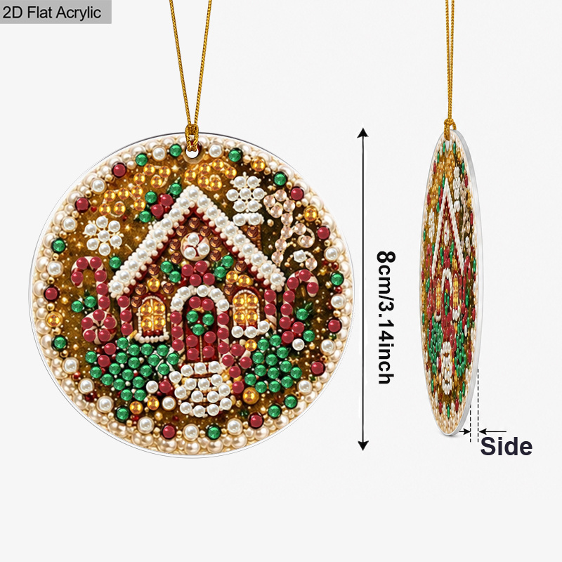 طقم رسم بالماس ثنائي الأبعاد،  - مراجعة Home Fragrance Gingerbread وسعره