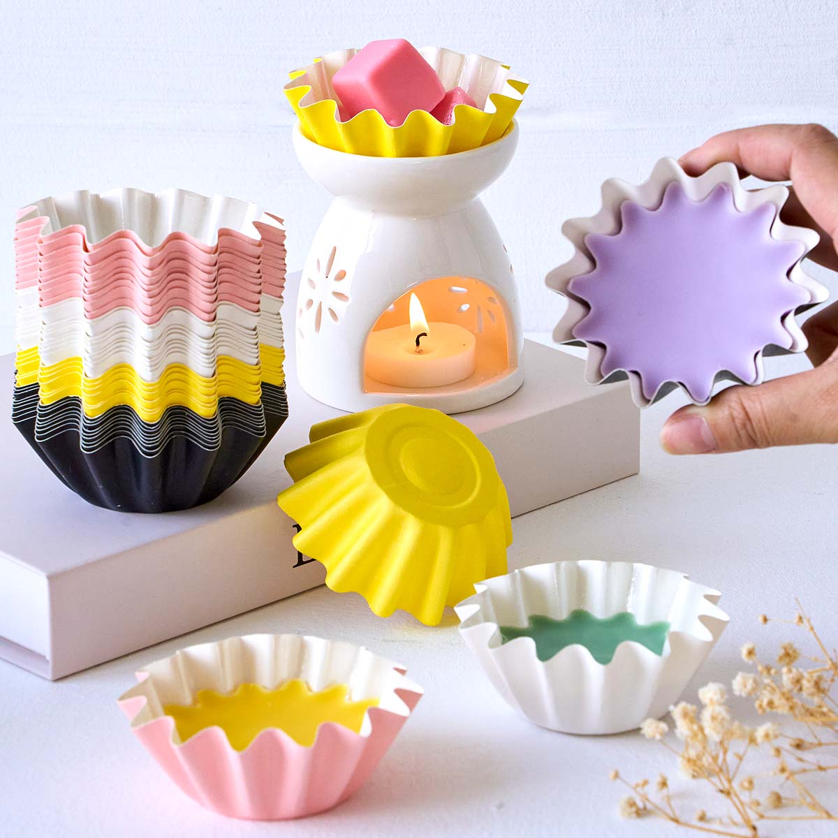 10 قطع صينية ورقية مغلفة بالشم - مراجعة Home Fragrance Edg وسعره
