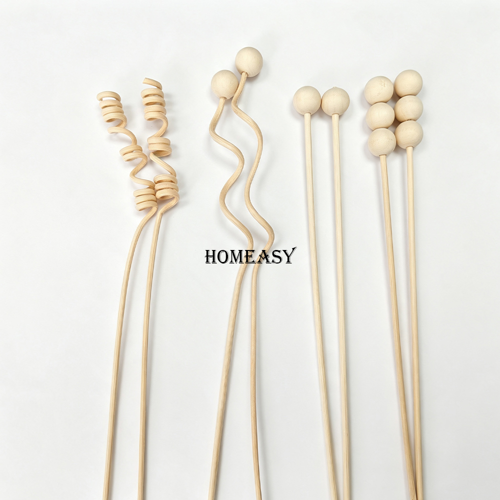 8 قطع من أعواد الروطان المموجة - مراجعة Home Fragrance Reed Diffuser Refill وسعره
