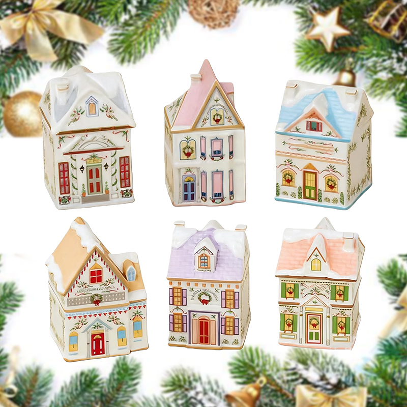 عطلة قرية التوابل البيت مجموعة - مراجعة Home Fragrance Gingerbread وسعره