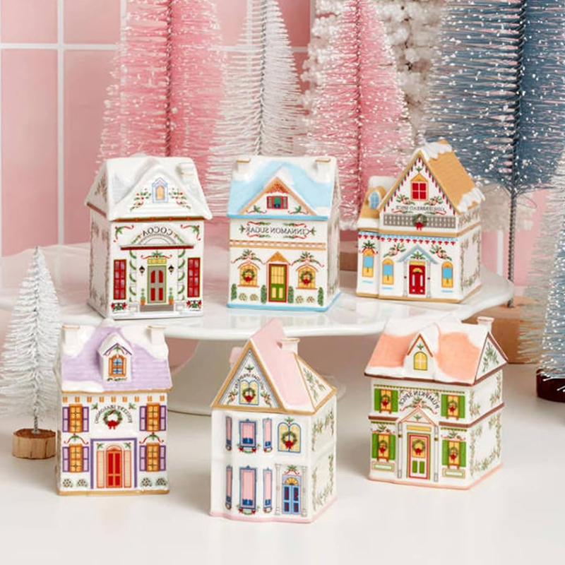 عطلة قرية التوابل البيت مجموعة - مراجعة Home Fragrance Gingerbread وسعره