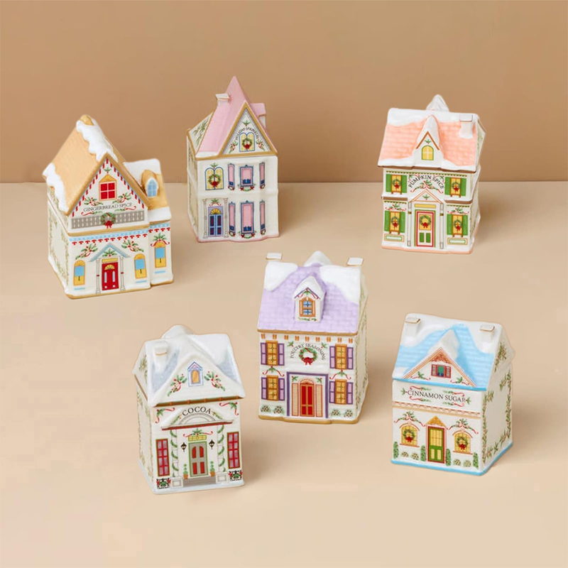 عطلة قرية التوابل البيت مجموعة - مراجعة Home Fragrance Gingerbread وسعره