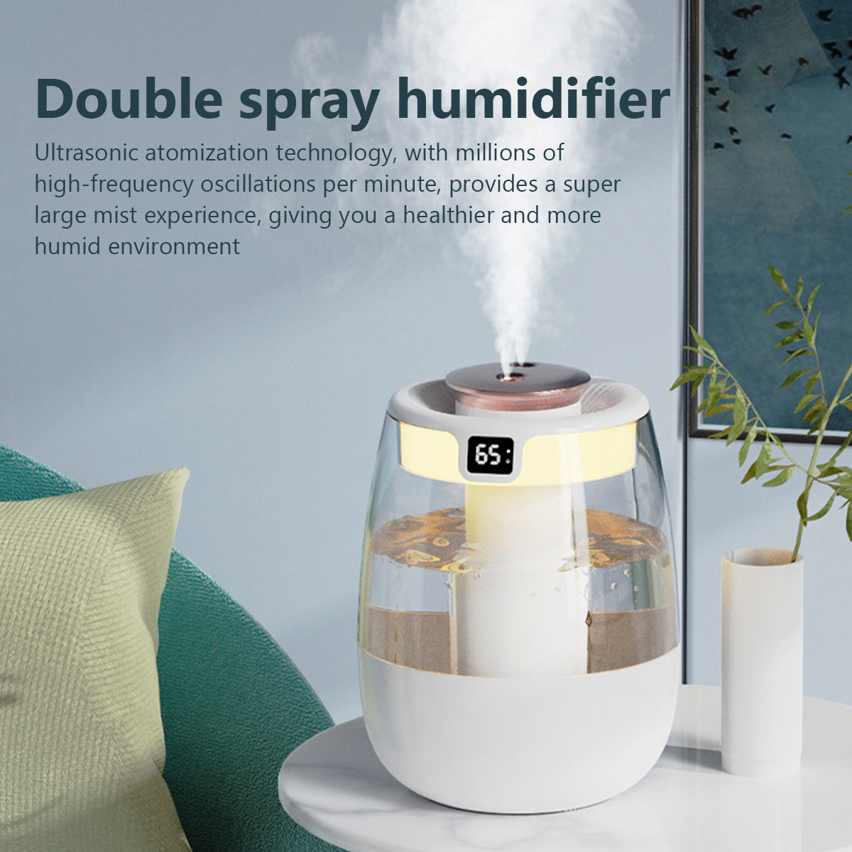 1.3L مرطب الهواء منفذ رذاذ مزد - مراجعة Home Fragrance Potpourri وسعره