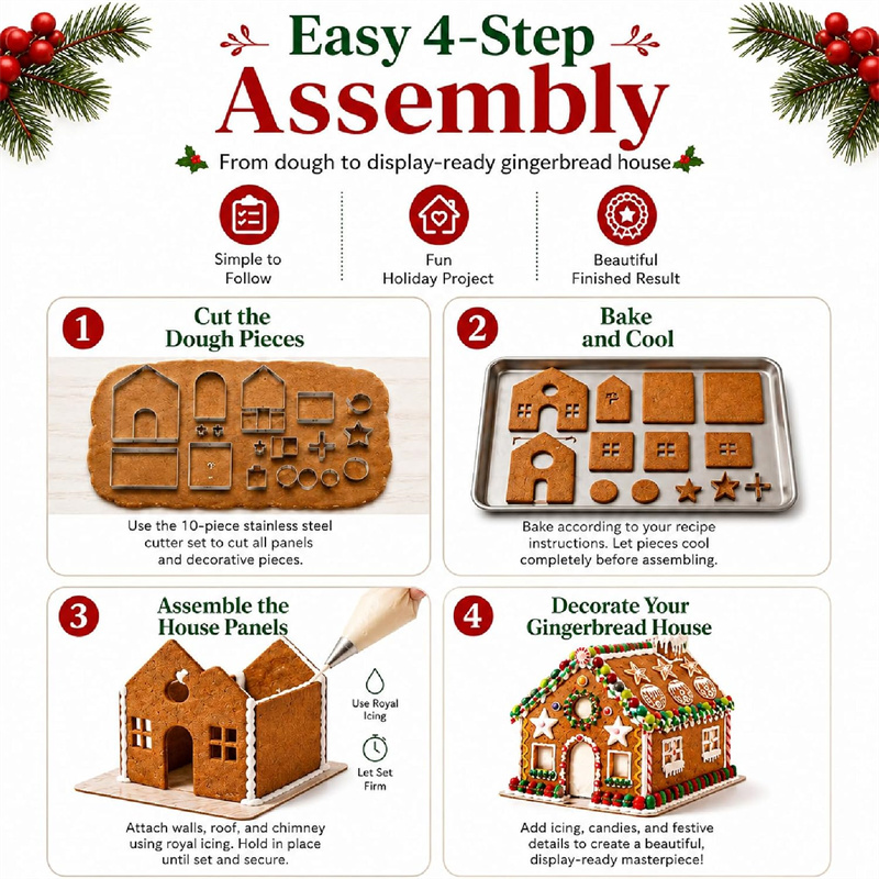 مجموعة قواطع بسكويت ثلاثية الأ - مراجعة Home Fragrance Gingerbread وسعره